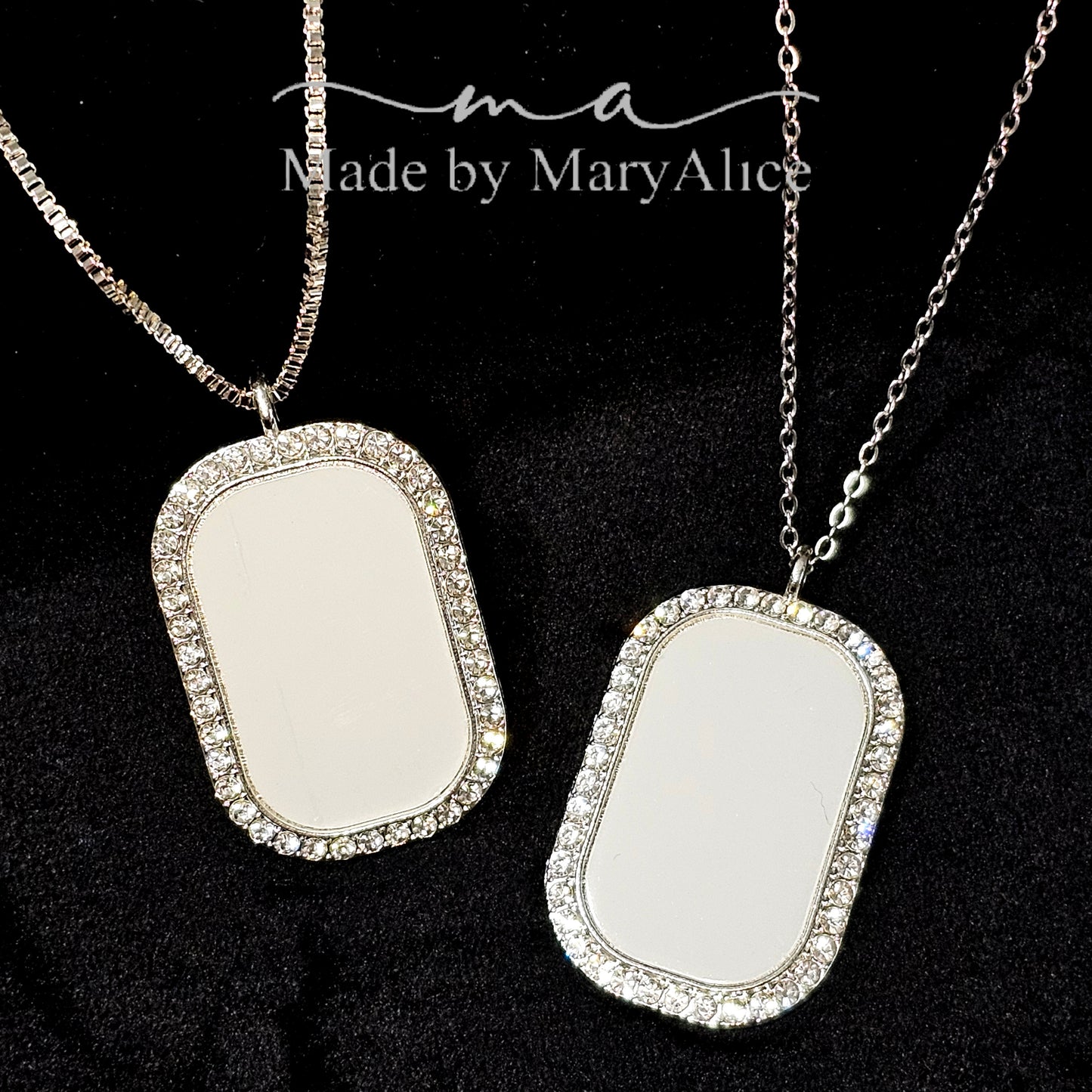 Bling Dog Tag