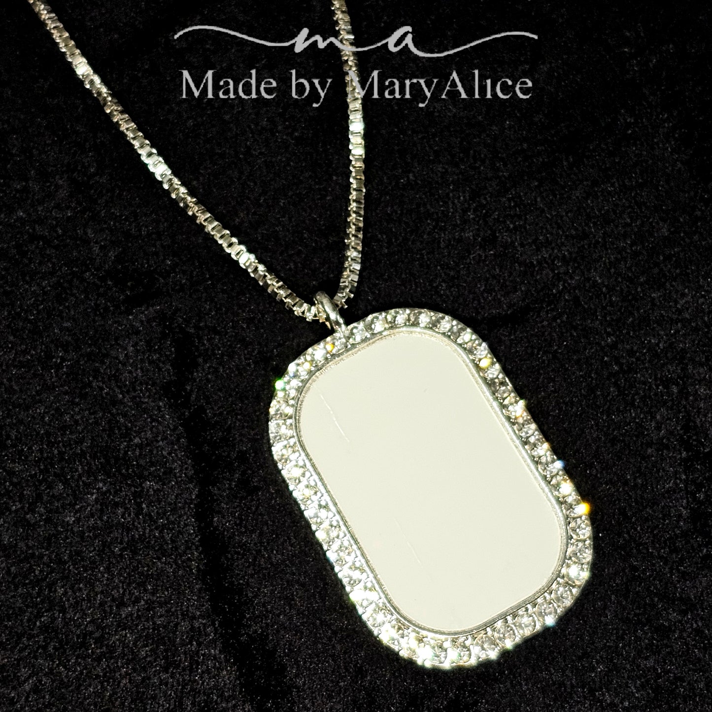 Bling Dog Tag