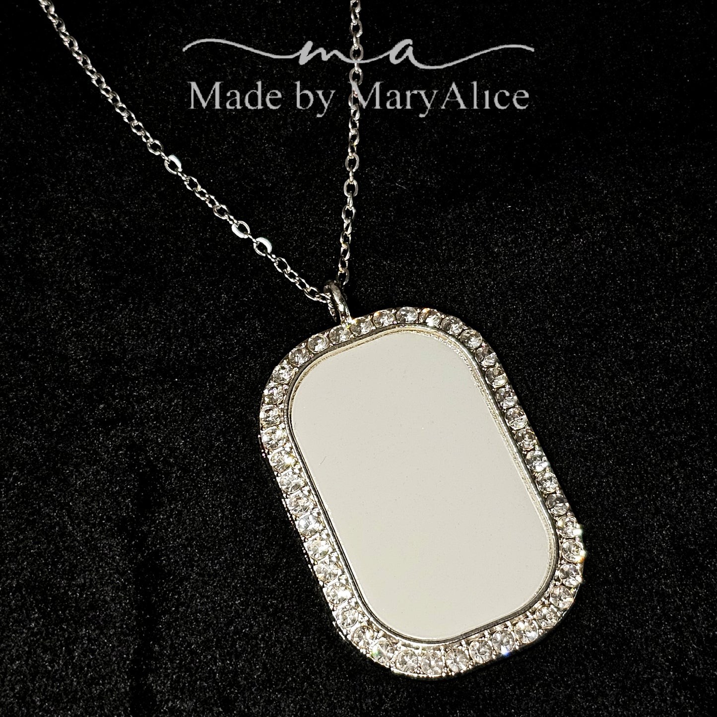 Bling Dog Tag