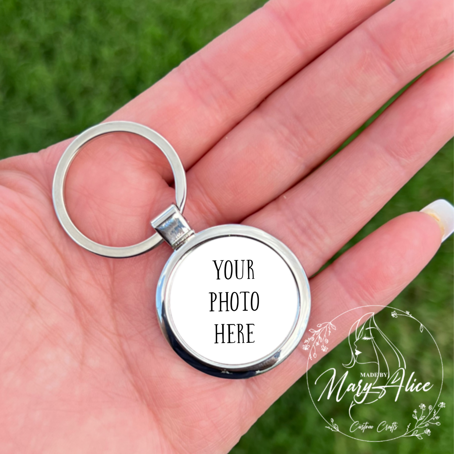 Keychain with Charms (optional)