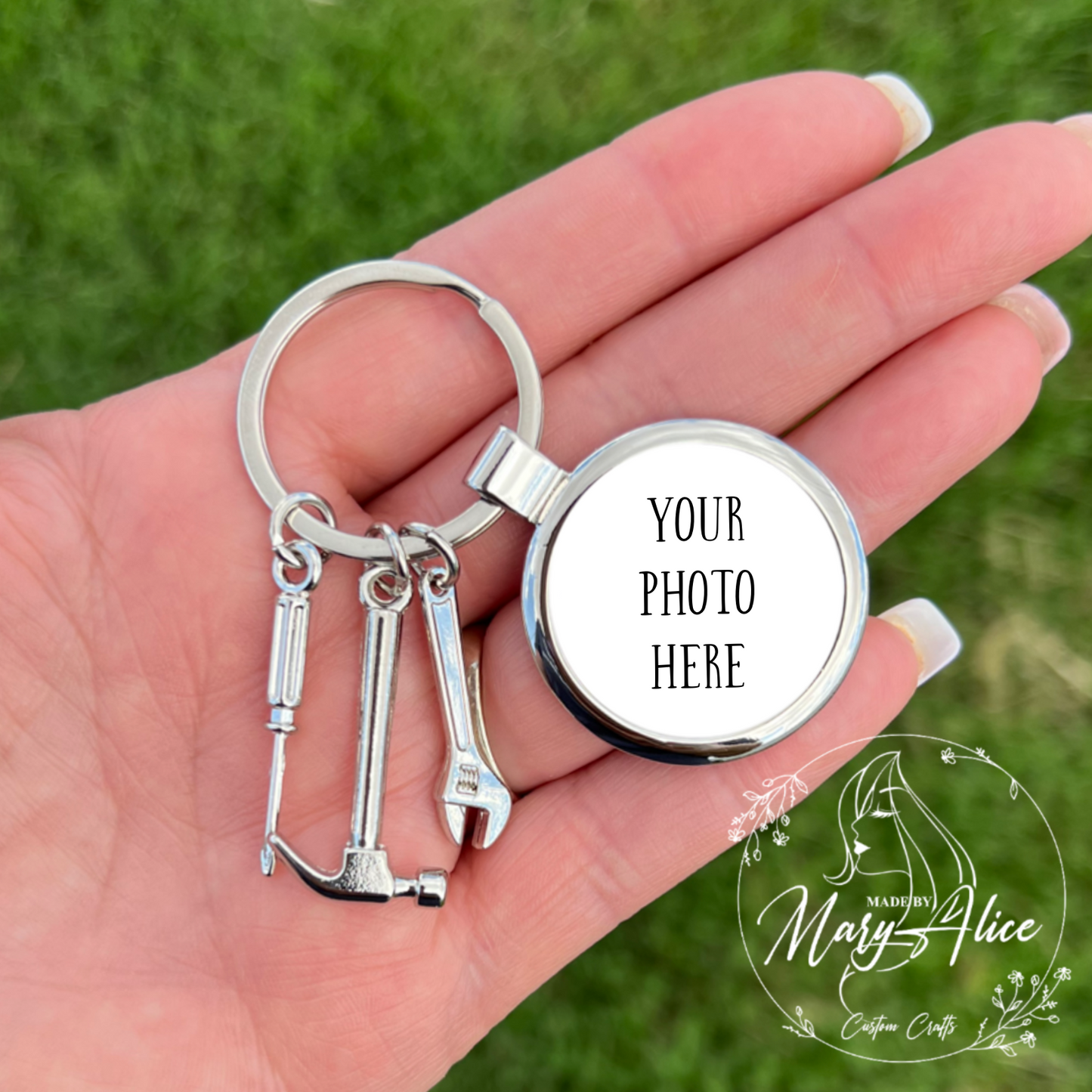 Keychain with Charms (optional)