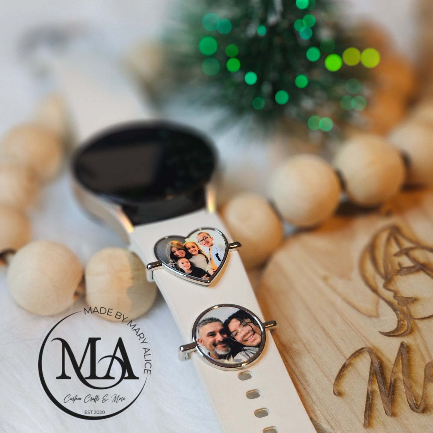 Watch Band Charm - Round