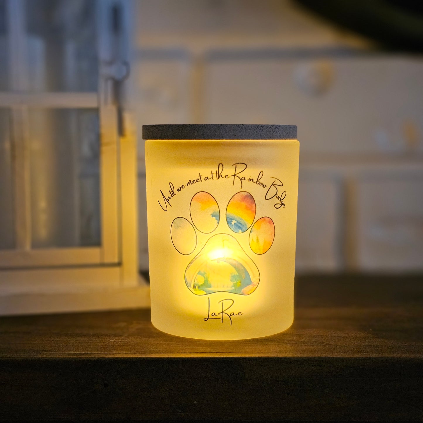 Rainbow Bridge Candle