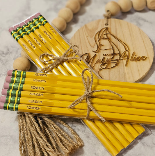 Personalized #2 Pencils
