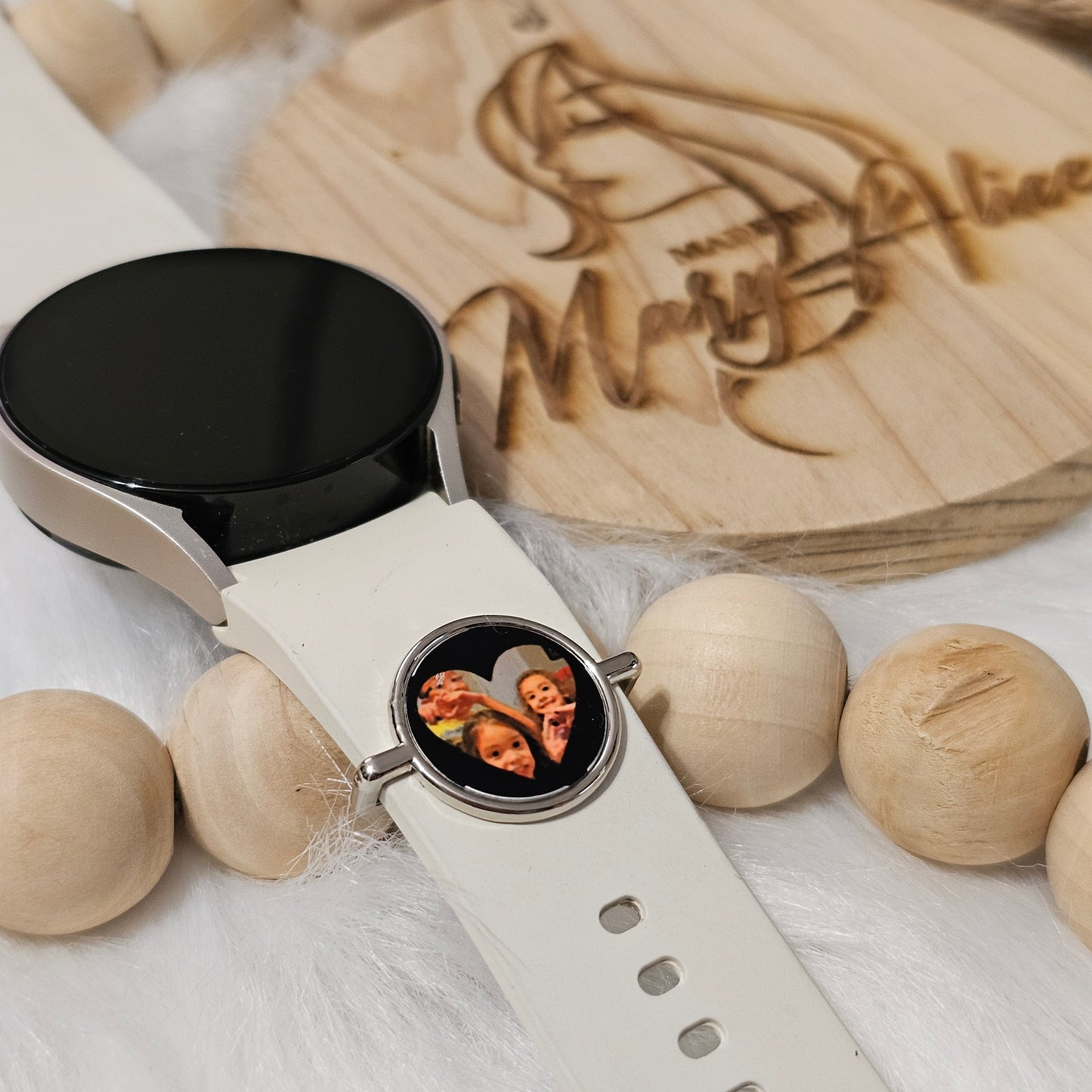 Watch Band Charm - Round