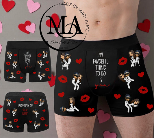 My Fav Thing To Do Boxers