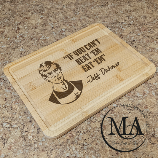 Eat Em Cutting Board