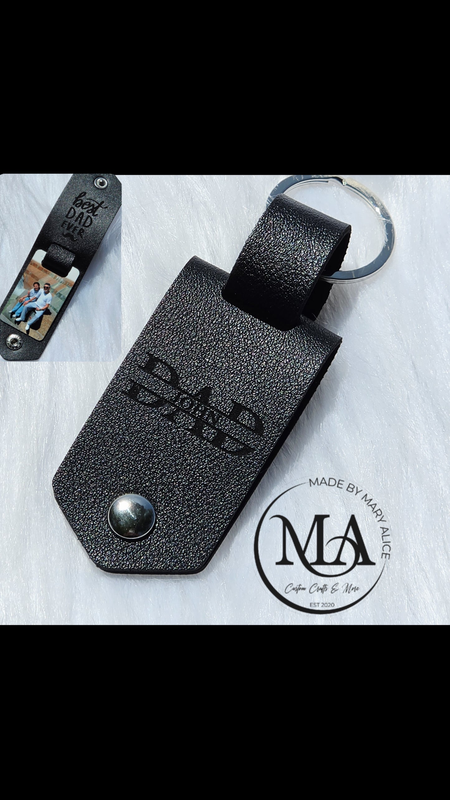 Leather Keychain