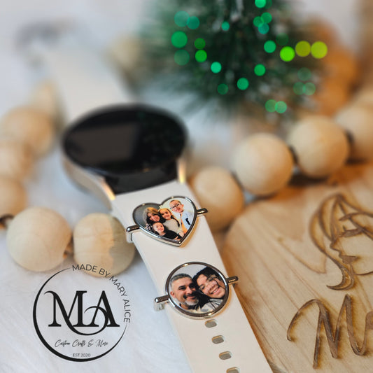 Watch Band Charm - Round