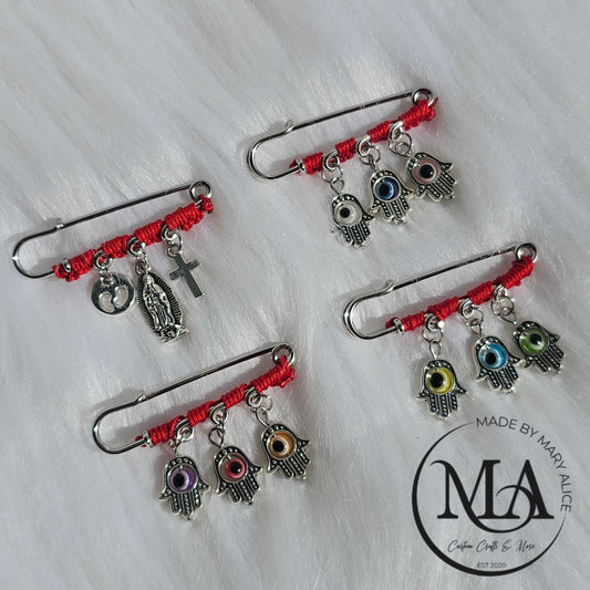 3 Charm Protection Pin