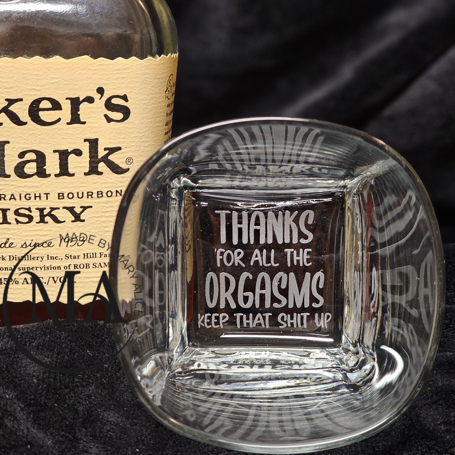 Thanks Whiskey Glass