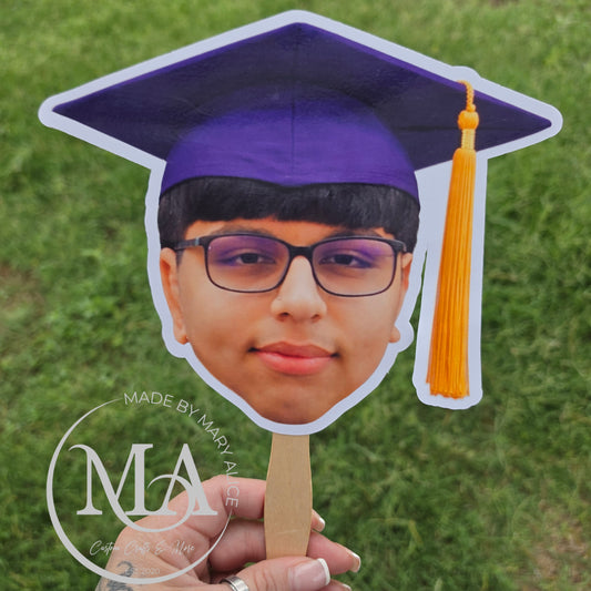 Mini Big Head Grad Fan