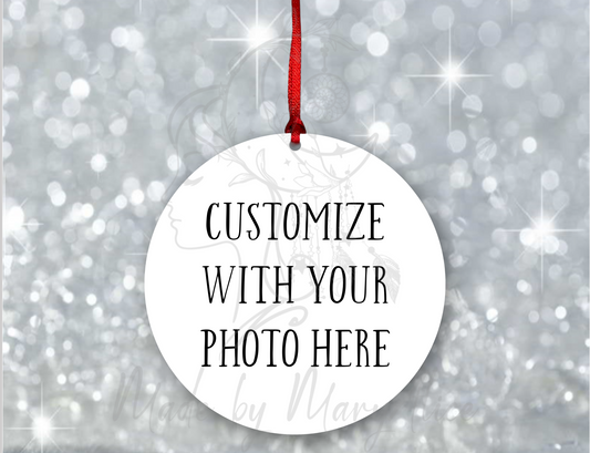 Personalized Round Ornament